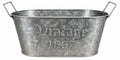 Medium Vintage Metal Gift Tub