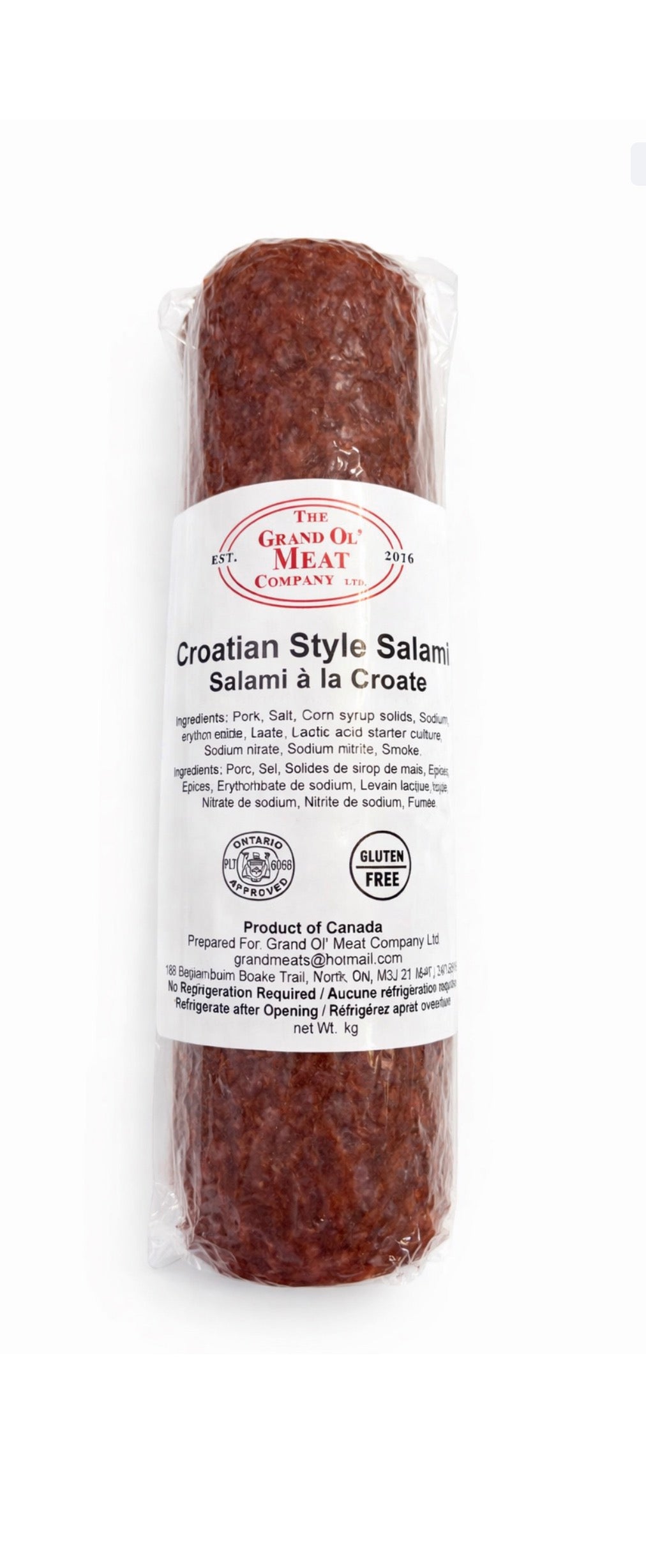 Croatian Salami