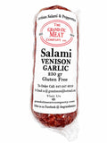 Venison Garlic Salami