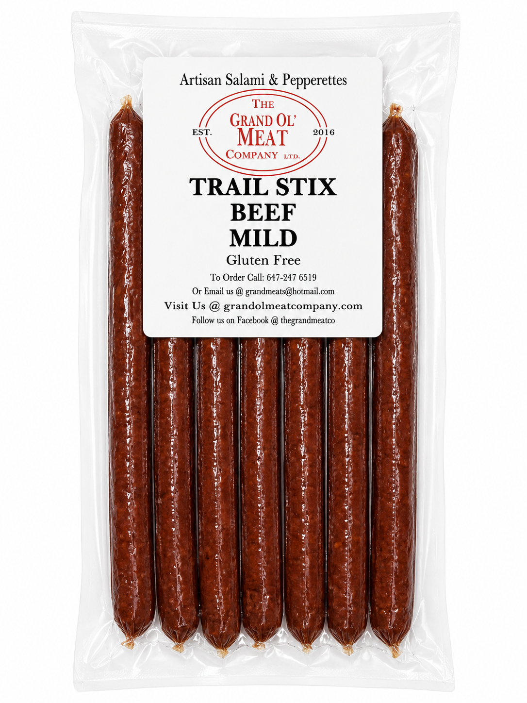 Beef Trail Stix Mild