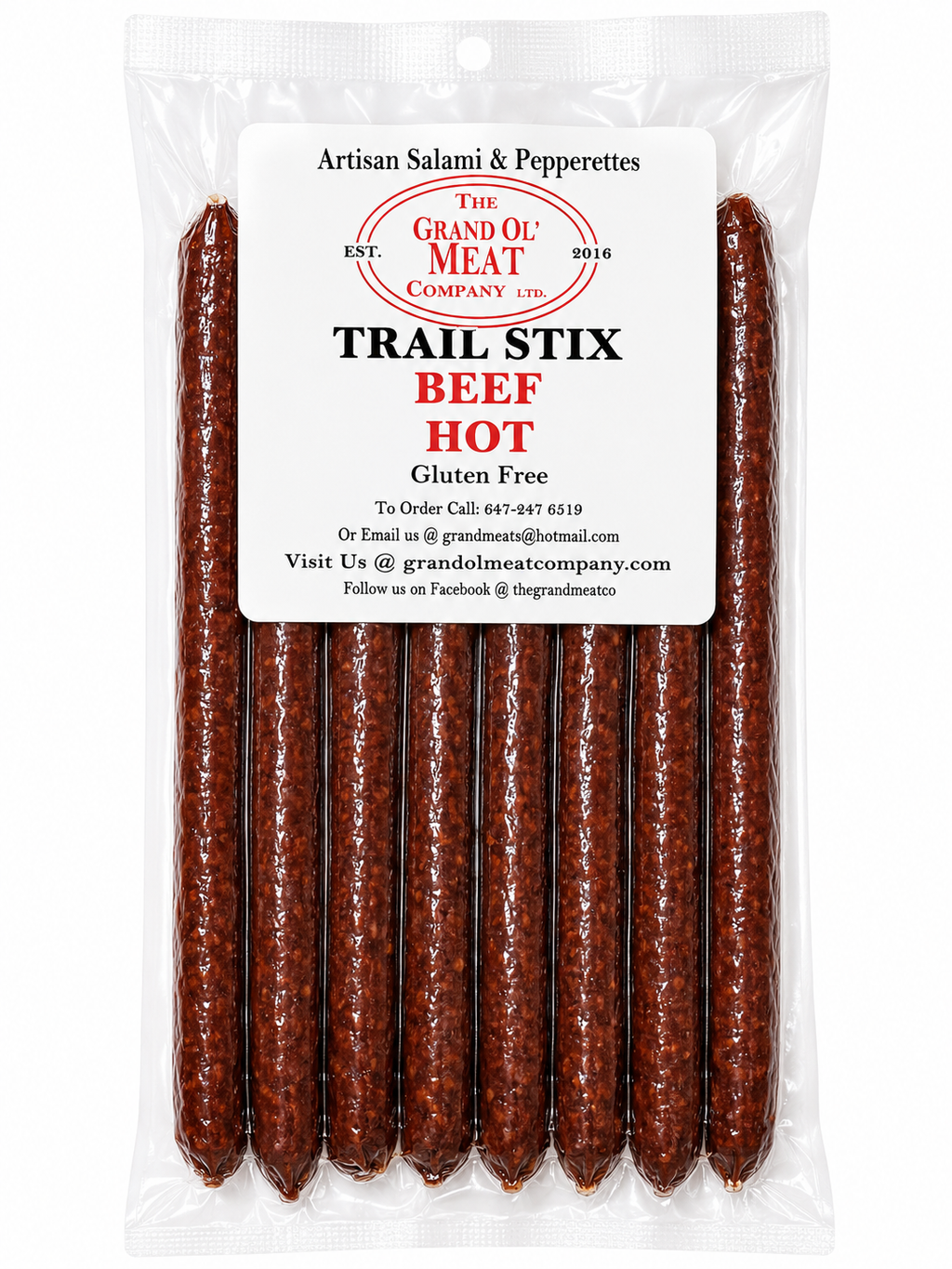 Beef Trail Stix Hot