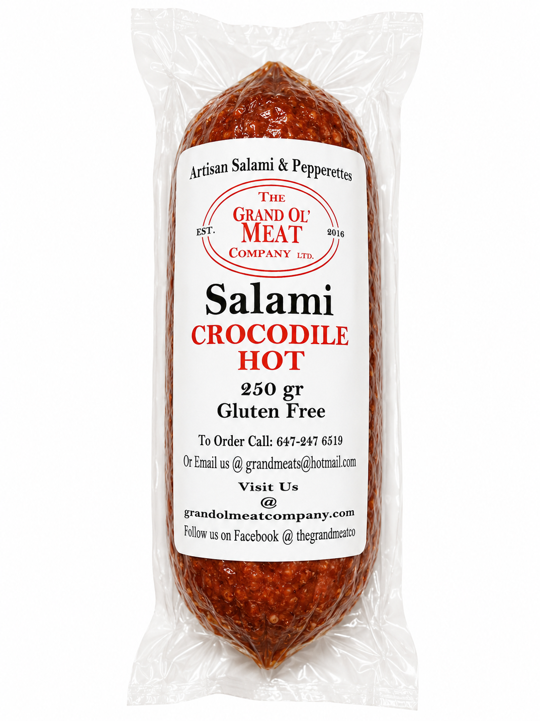 Crocodile Salami Hot