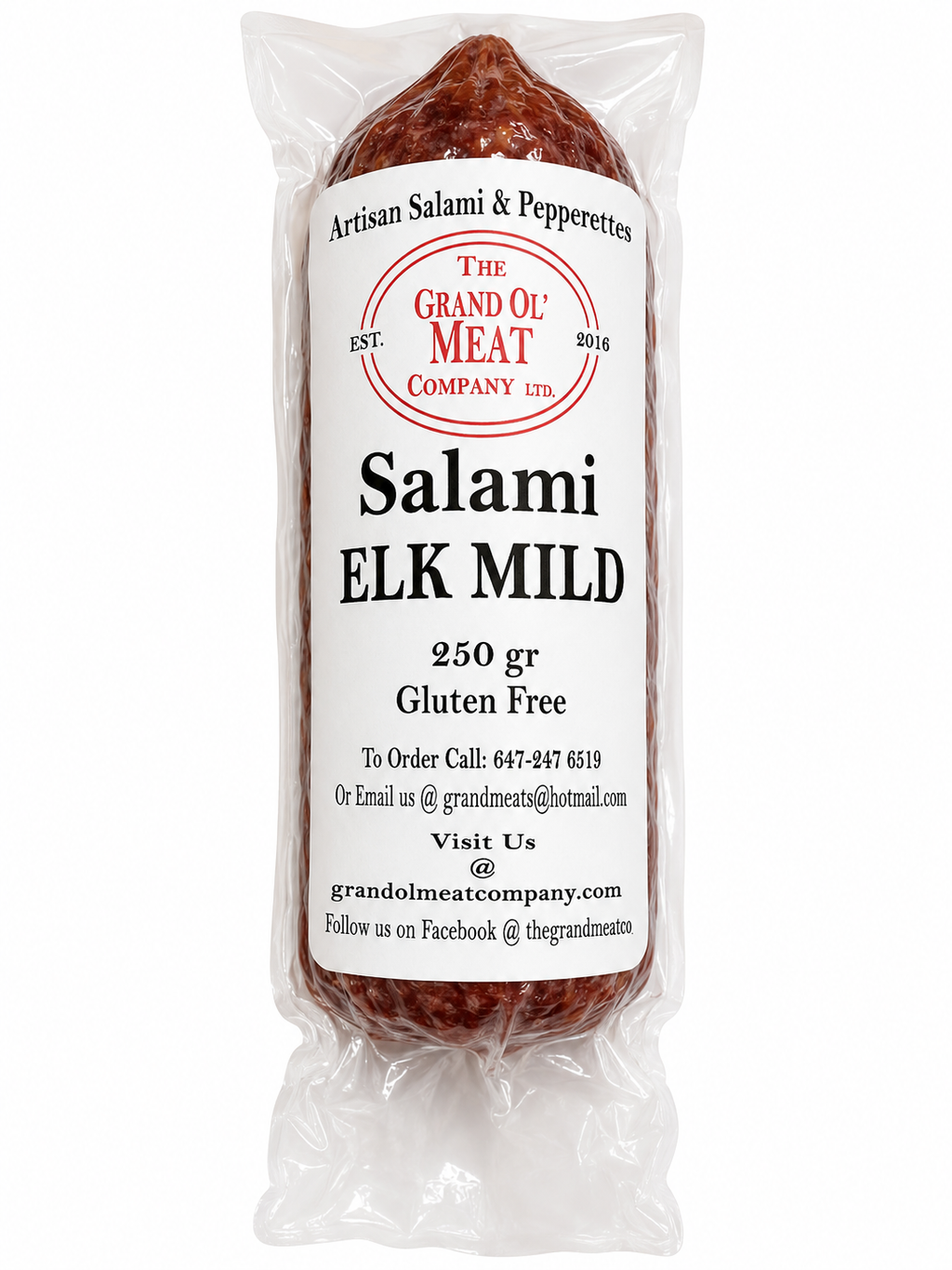 Elk Salami Mild