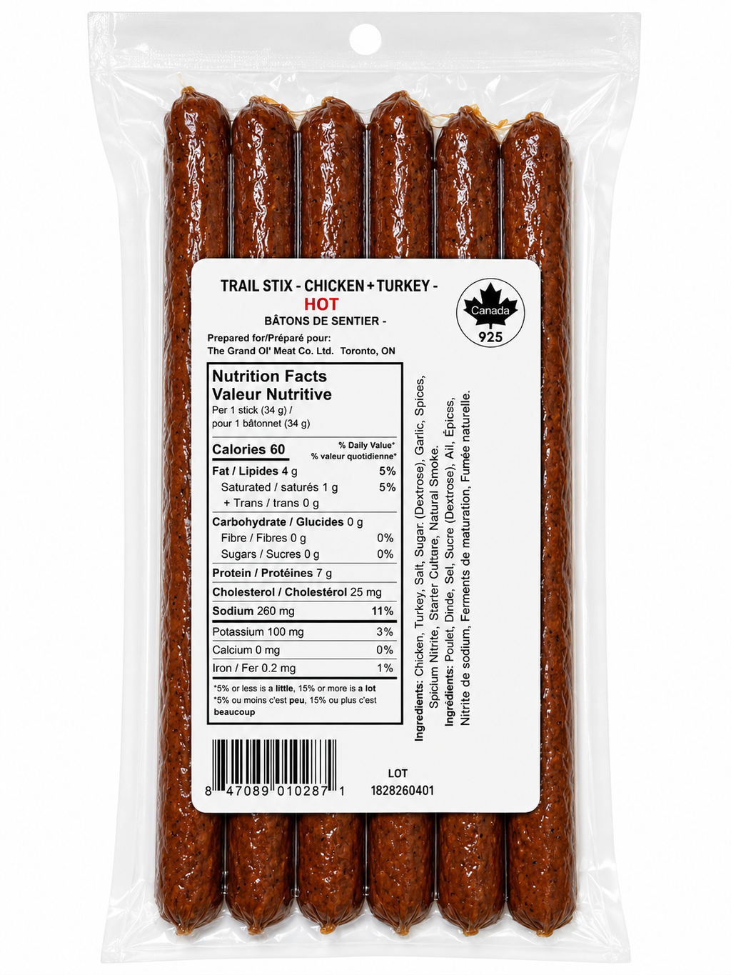 Turkey Trail Stix Hot
