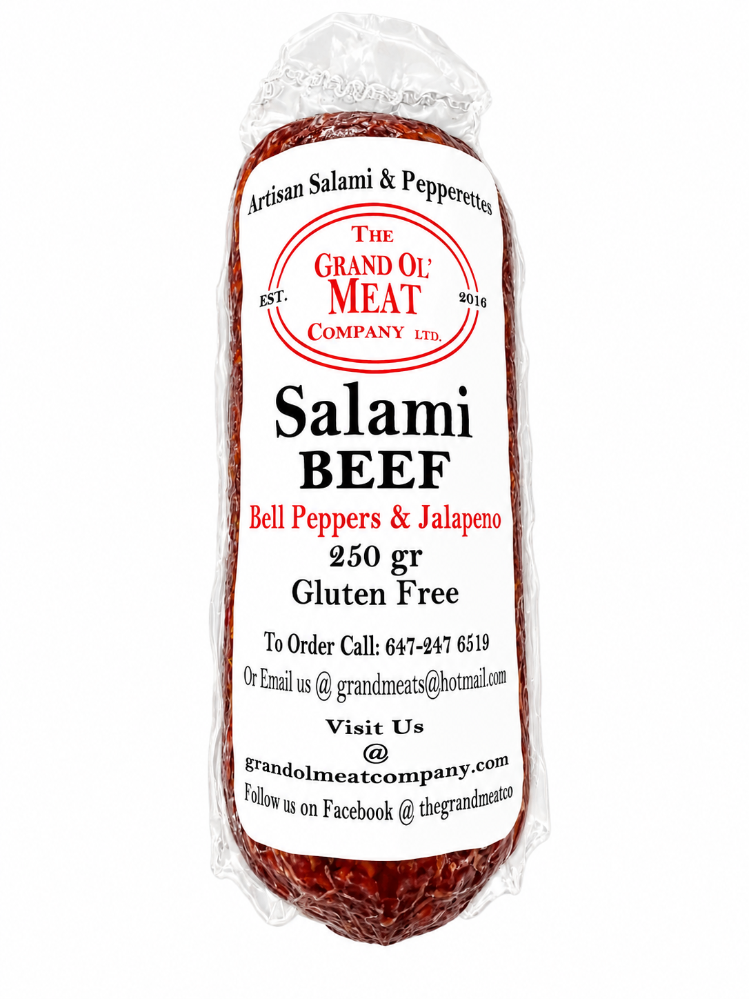 Beef Salami Hot