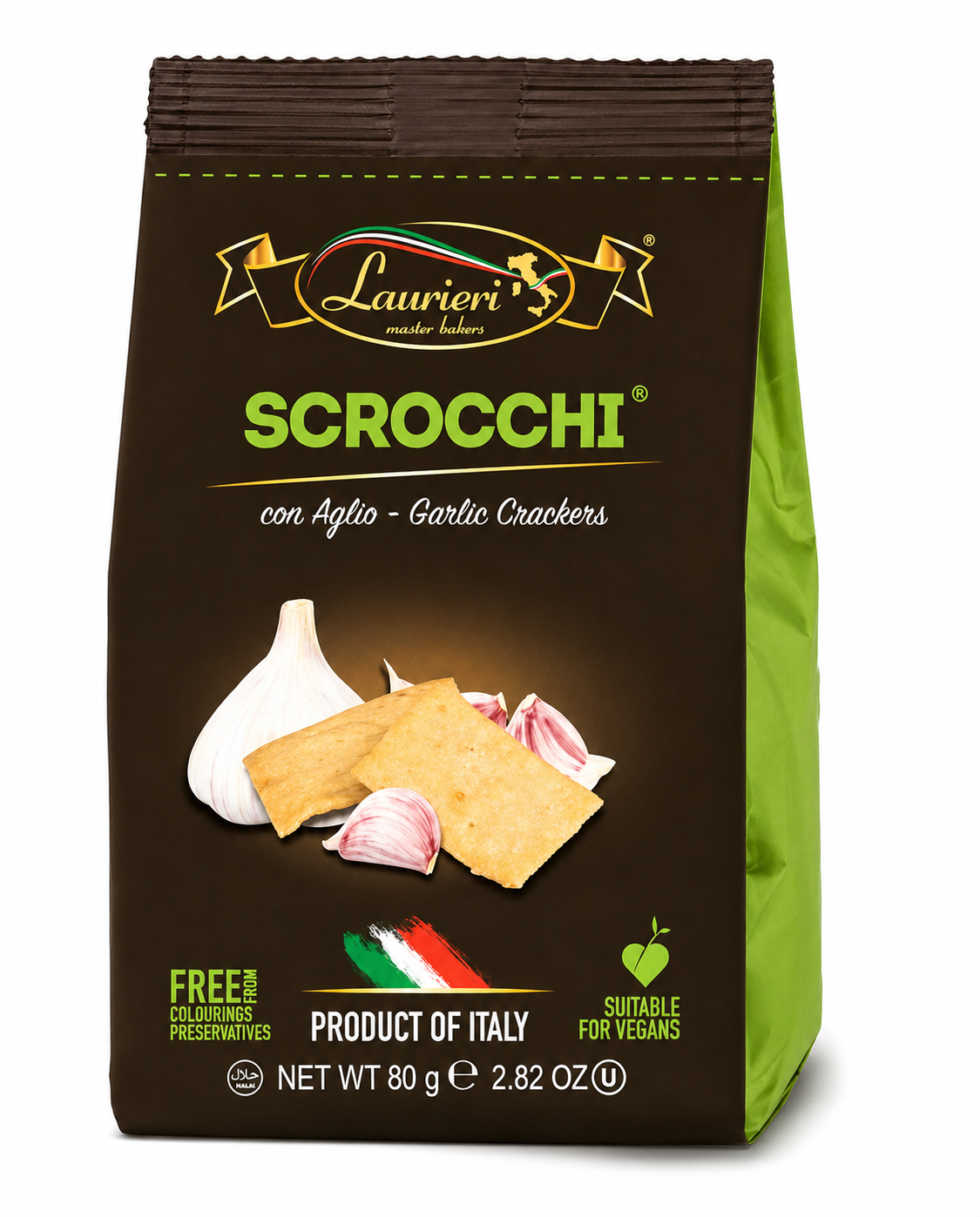 Scrocchi Garlic Crackers