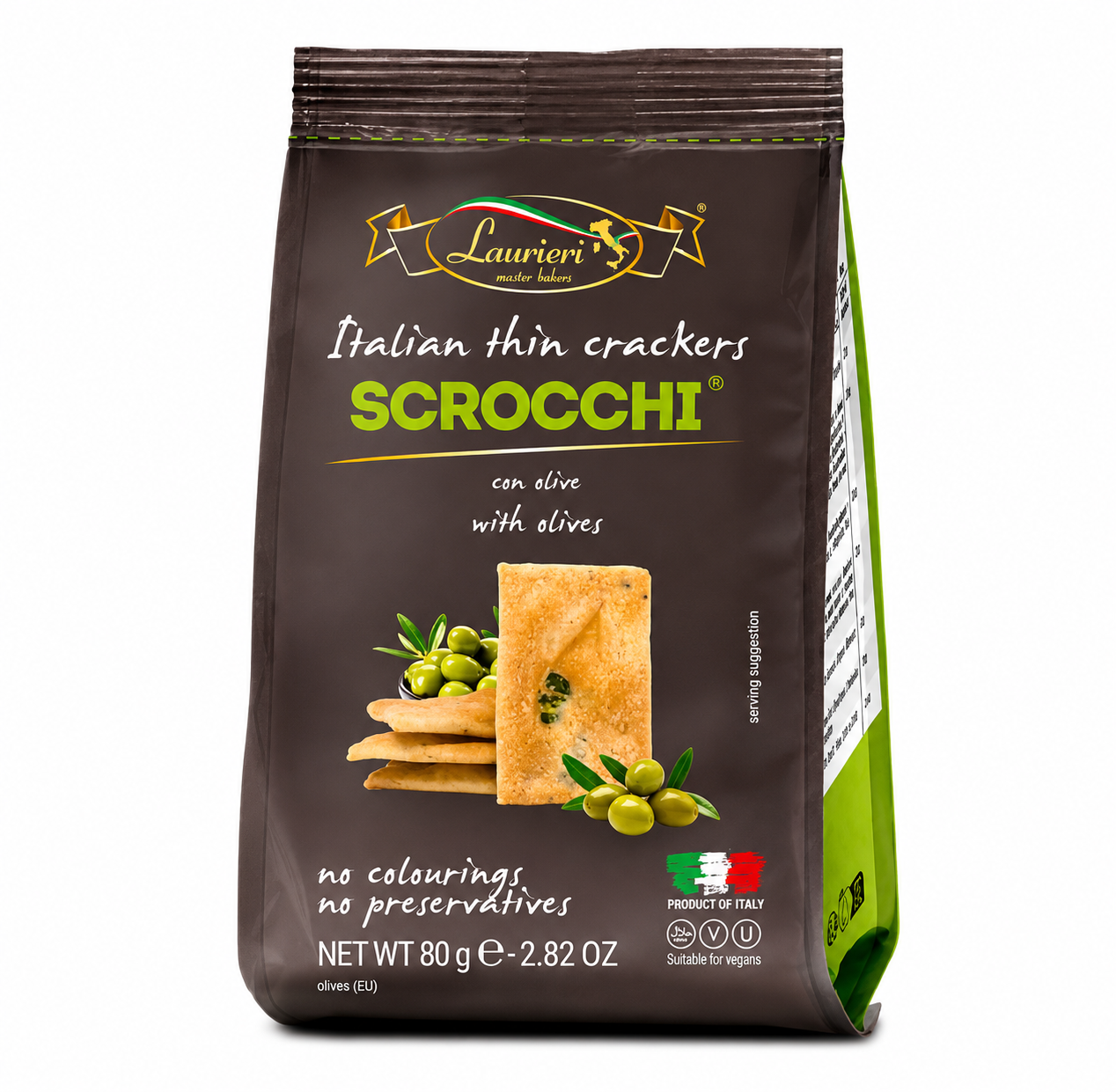 Scrocchi Con Olive Italian Crackers
