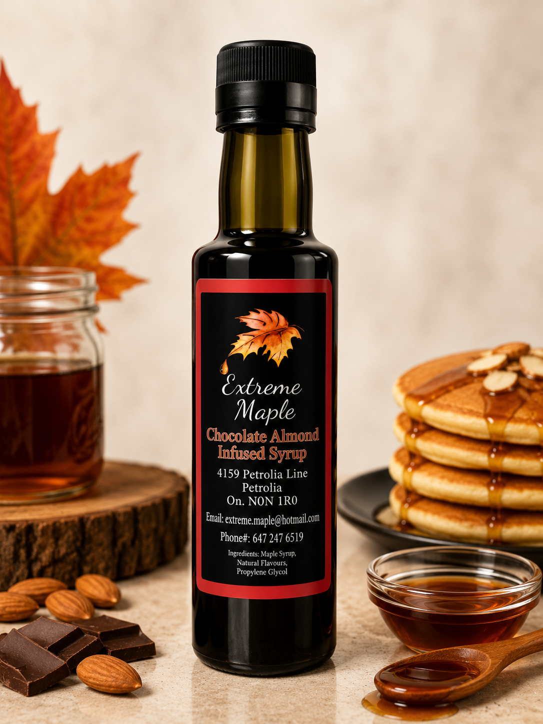 Chocolate Almond Syrup